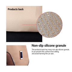 Suninbox linen front-seat-cover breathable fabric suitable for all seasons.