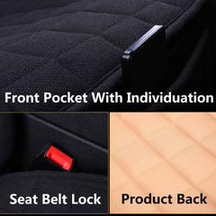 Suninbox linen front-seat-cover compatible with most sedans, SUVs, and MPVs.