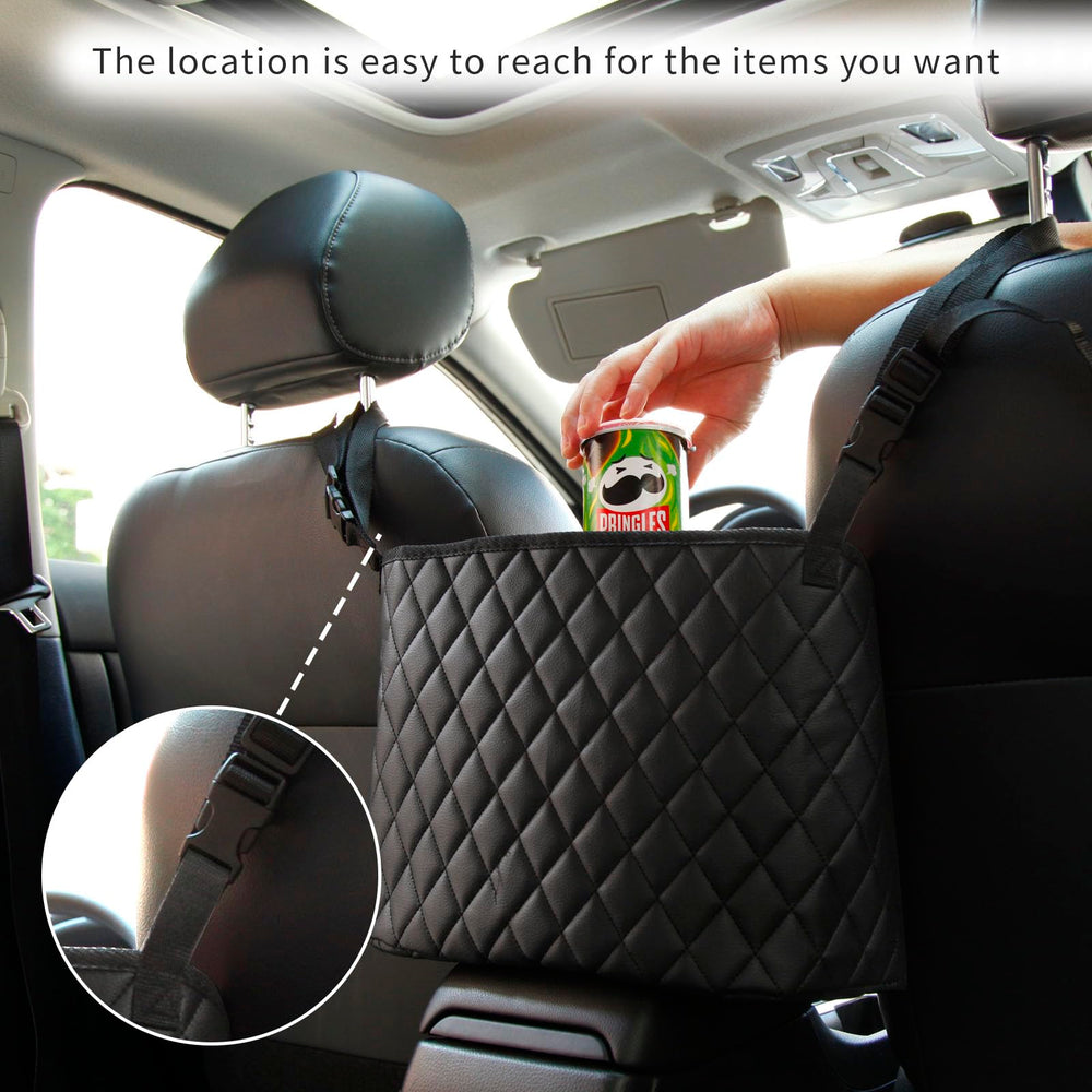 SunlightXS extended strap and wide front baffle prevent items from spilling