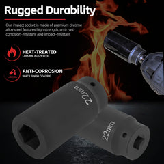 Sunluway 22mm crank bolt socket eases removal of stubborn pulleys.