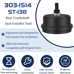 Sunluway 6.7L Power Stroke rear seal installer for Ford Super Duty, easy installation.