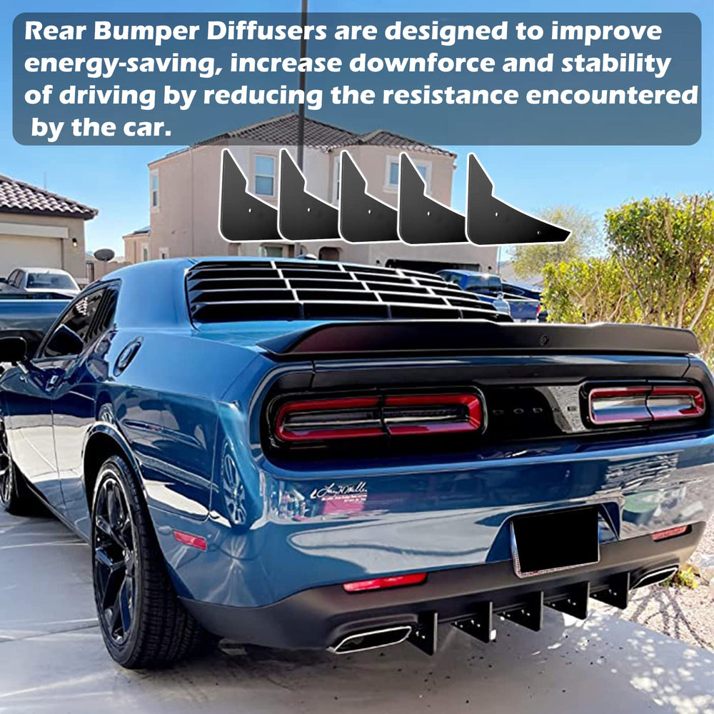 Sunluway diffuser with drilled holes for Challenger bumper installation