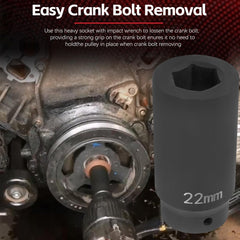 Sunluway easy-to-use tool for quick crank bolt removal with 1/2-inch drive