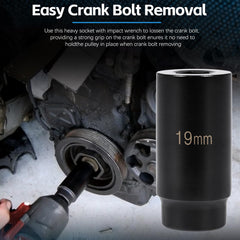 Sunluway impact-wrench-ready design handles stubborn bolts with confidence.