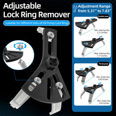 Sunluway tool with standard 1/2 inch drive for easy leverage