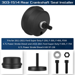 Sunluway rear seal tool reduces damage risk and leaks during installation.