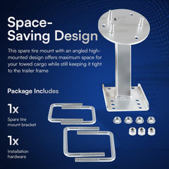 Sunluway space-saving high-mount design keeps cargo room clear.