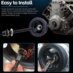 Sunluway threaded rod and washers ensuring precise alignment during setup