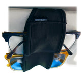 Sunny Sleeve car visor dual storage keeps glasses secure during drives