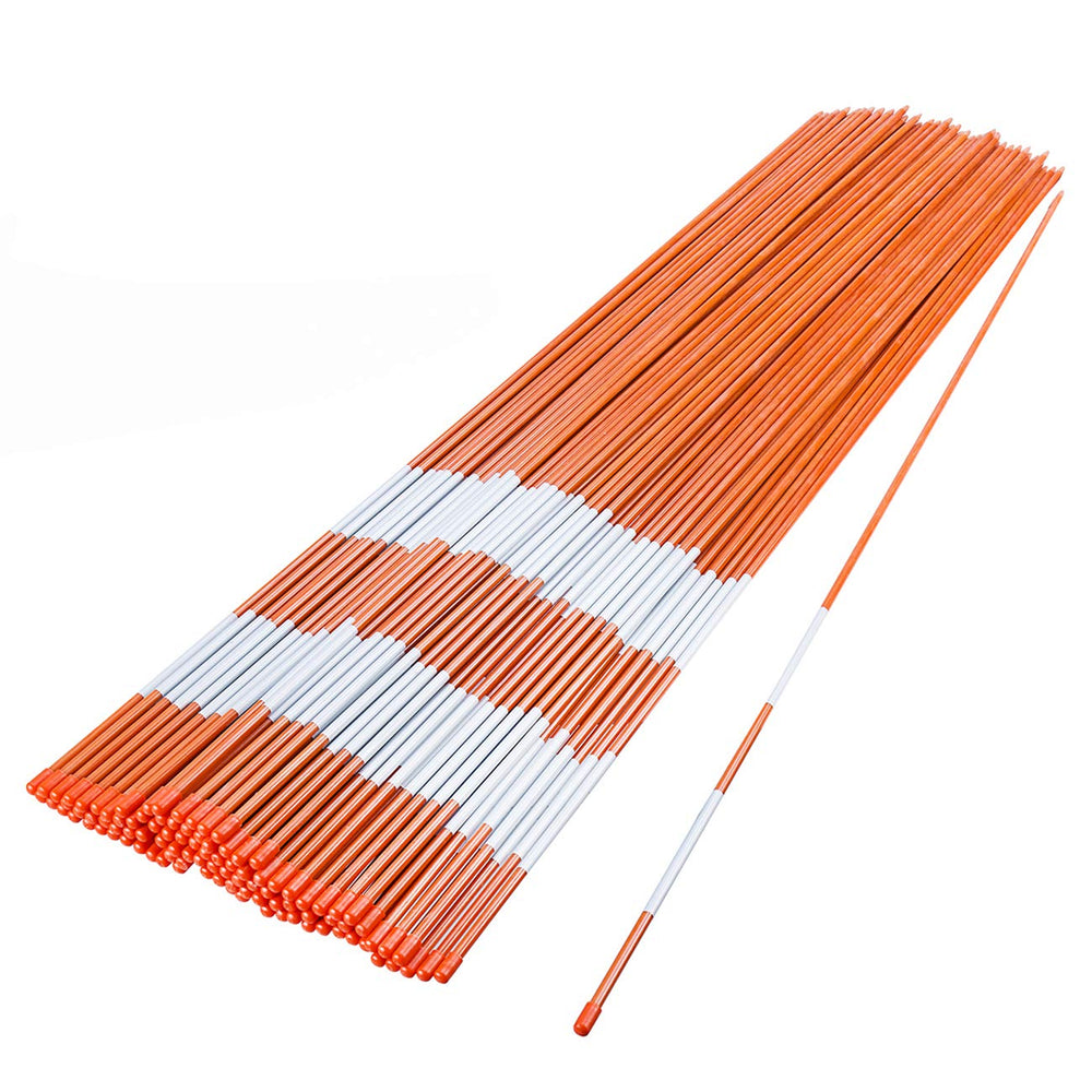 Sunnyglade driveway marker set poles improve night visibility for safe parking.