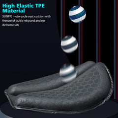 SUNPIE 3D honeycomb breathable design promotes airflow and keeps you cooler.
