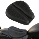 SUNPIE motorcycle seat cushion gel pad with foldable design for extended comfort on rides.