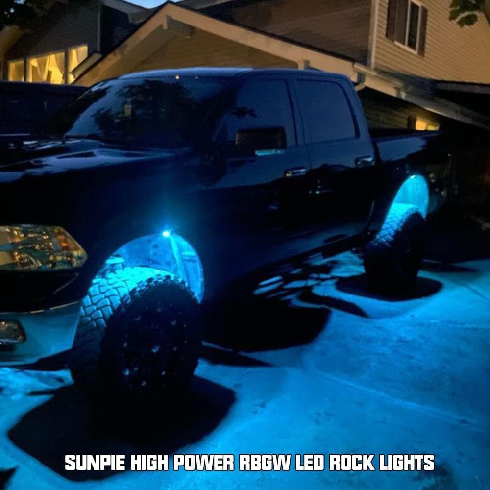 SUNPIE music mode underglow light adds ambient lighting to ride
