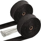 SunplusTrade exhaust heat wrap on 2in x 50ft wrap enhances heat management.