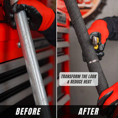 SunplusTrade installation with included zip ties is straightforward.