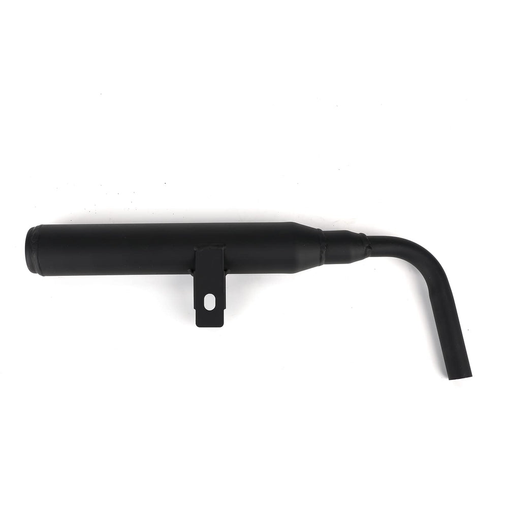 SUNQIAO PW50 silencer black color coordinates with Yamaha PW50 styling.