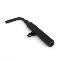 SUNQIAO PW50 silencer top view highlighting matte black finish.