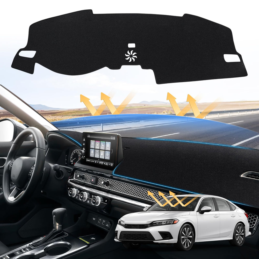 Sunsdrew Civic Dash Cover—perfect fit for 2022–2026 Civics.