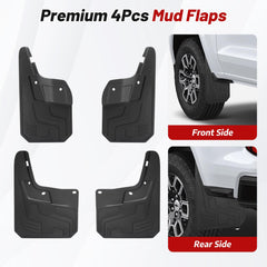 Sunsdrew mud flaps installation no-drill enables quick, damage-free fit