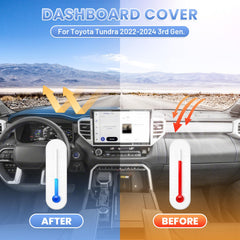 Sunsdrew dash cover with nonslip mesh prevents sliding during drives