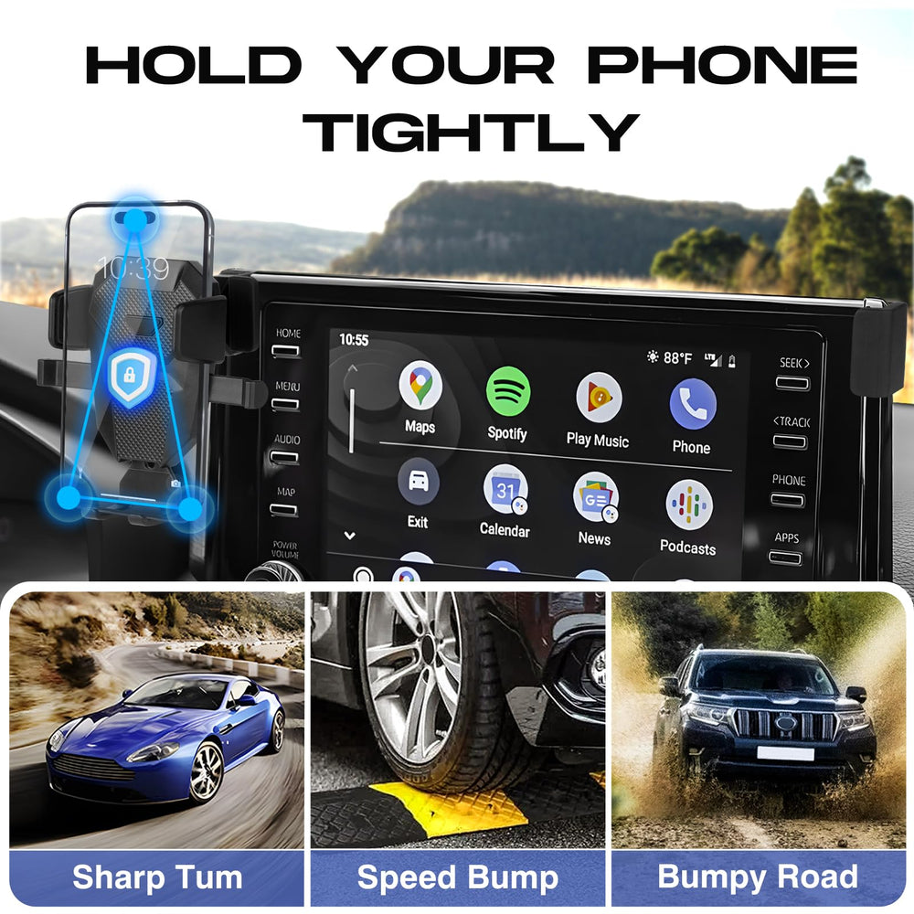 Sunsdrew RAV4 with reserved charging port for pass-through charging.