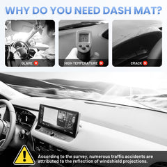 Sunsdrew dashboard protection guards plastic from sun damage.