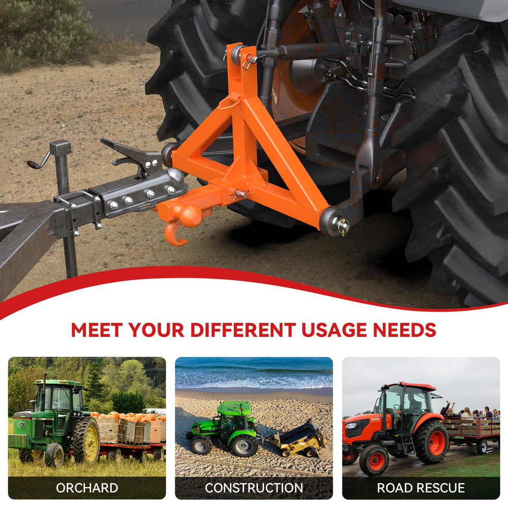 SUNSHINE FARMRE towing hook for added pulling versatility