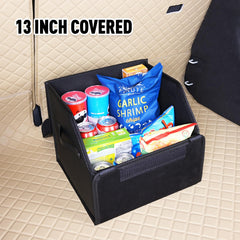 Sunshine Sky organizer features a sturdy handle and partition for easy transport.