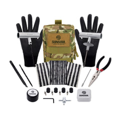 SUNSOUL tire repair kit storage bag ready for on-road emergencies.