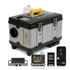 Sunster TB10 diesel heater with WiFi control interface for remote heating