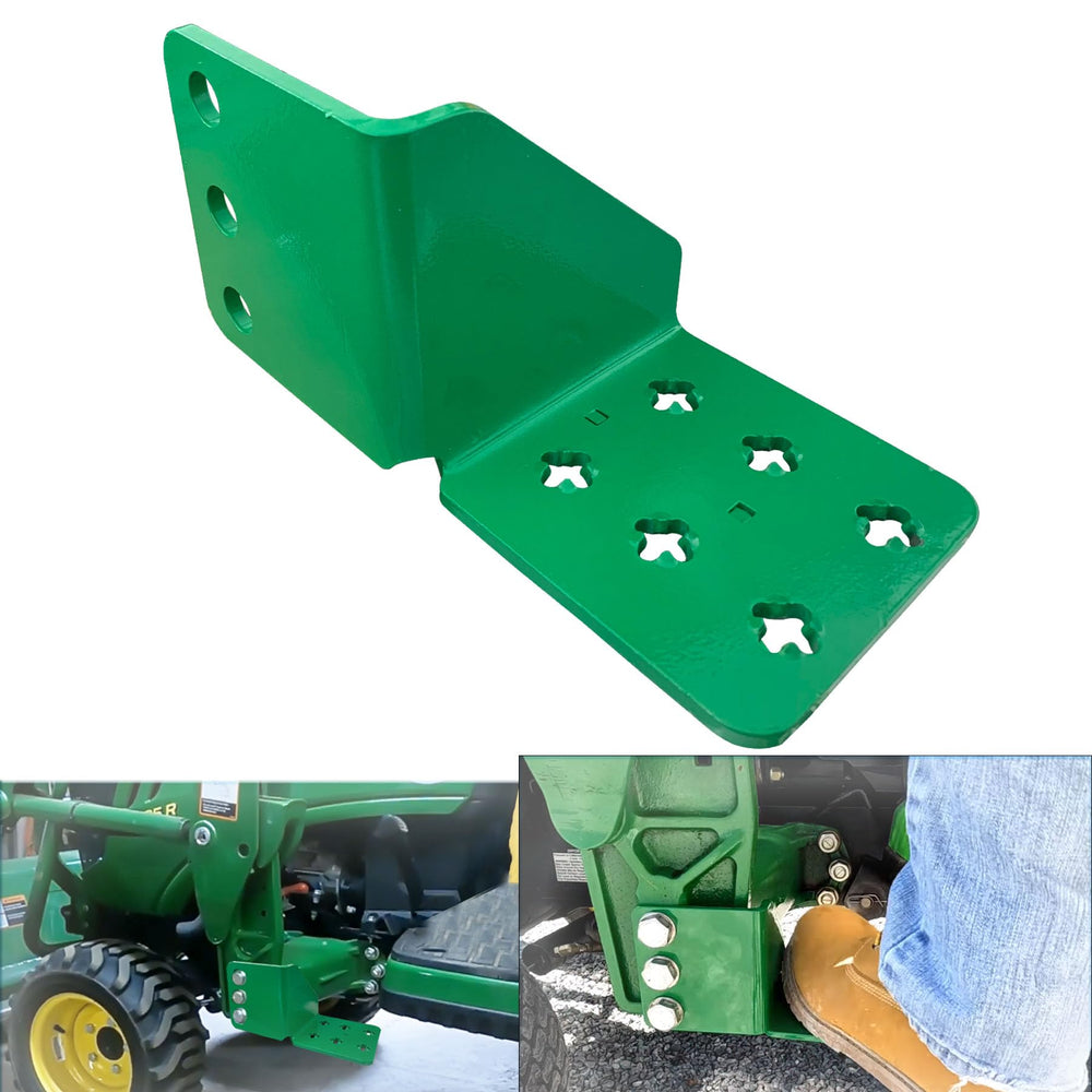 SUONE bolt-on 6-inch tractor driver step improving cab access for the John Deere model