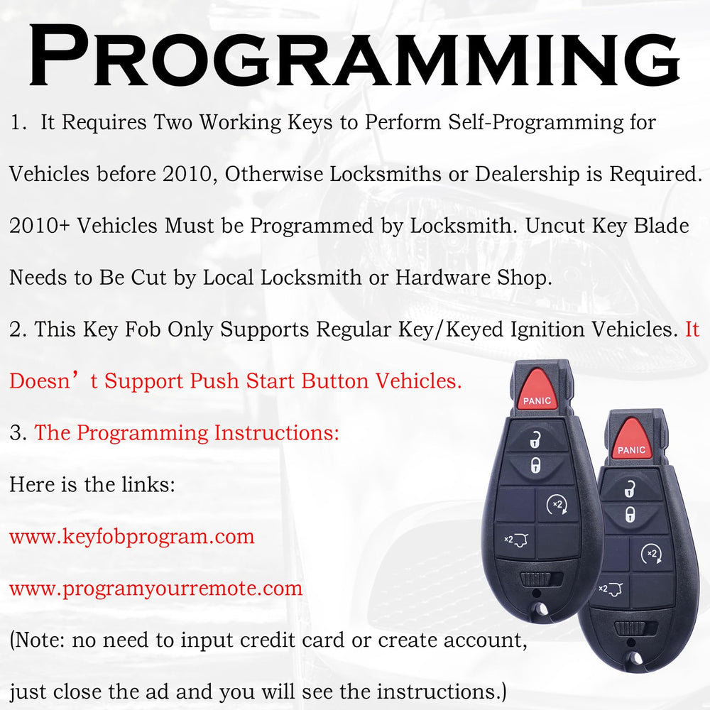 SUPALAND remote fob with battery pre-installed for immediate use.