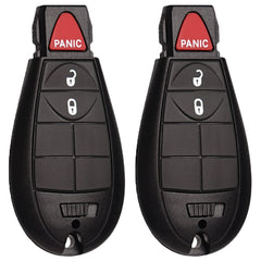 SUPALAND car key fob front view with compact grip for Dodge RAM