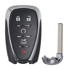 SUPALAND Chevrolet Malibu key fob front view with preinstalled battery for immediate testing.