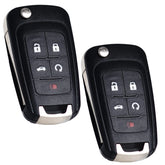 SUPALAND Chevy Cruze key fob front view for convenient entry and quick lock/unlock.