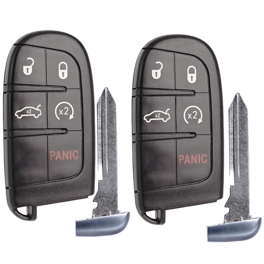 SUPALAND chrysler-dodge-fob-front ready-to-use remote for quick car access.