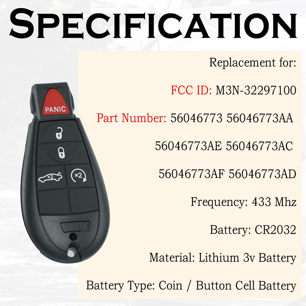 Supaland Dodge Dart remote side view demonstrates slim profile for pocket storage