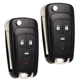 SUPALAND flip key fob for Chevy Cruze remote, compact and reliable keyless entry