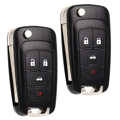 SUPALAND flip key fob for Chevy Cruze remote, compact and reliable keyless entry