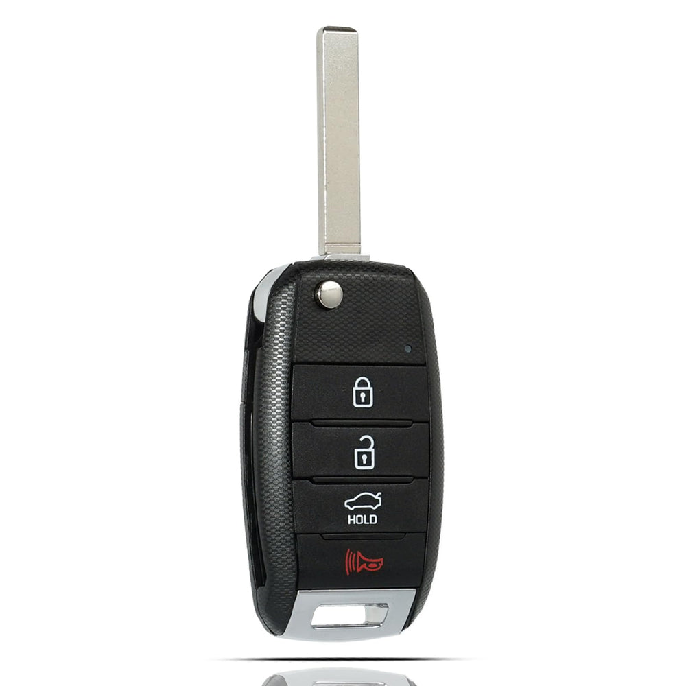 SUPALAND flip key fob for Kia Optima front view offers a reliable replacement option.