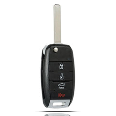 SUPALAND flip key fob for Kia Optima front view offers a reliable replacement option.
