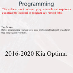 SUPALAND programming instructions help a professional set up the fob.