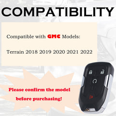 SUPALAND GMC Terrain fob back view showing compact form factor.