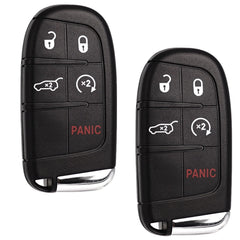 SUPALAND Jeep Grand Cherokee fob front view, ready-to-install replacement.