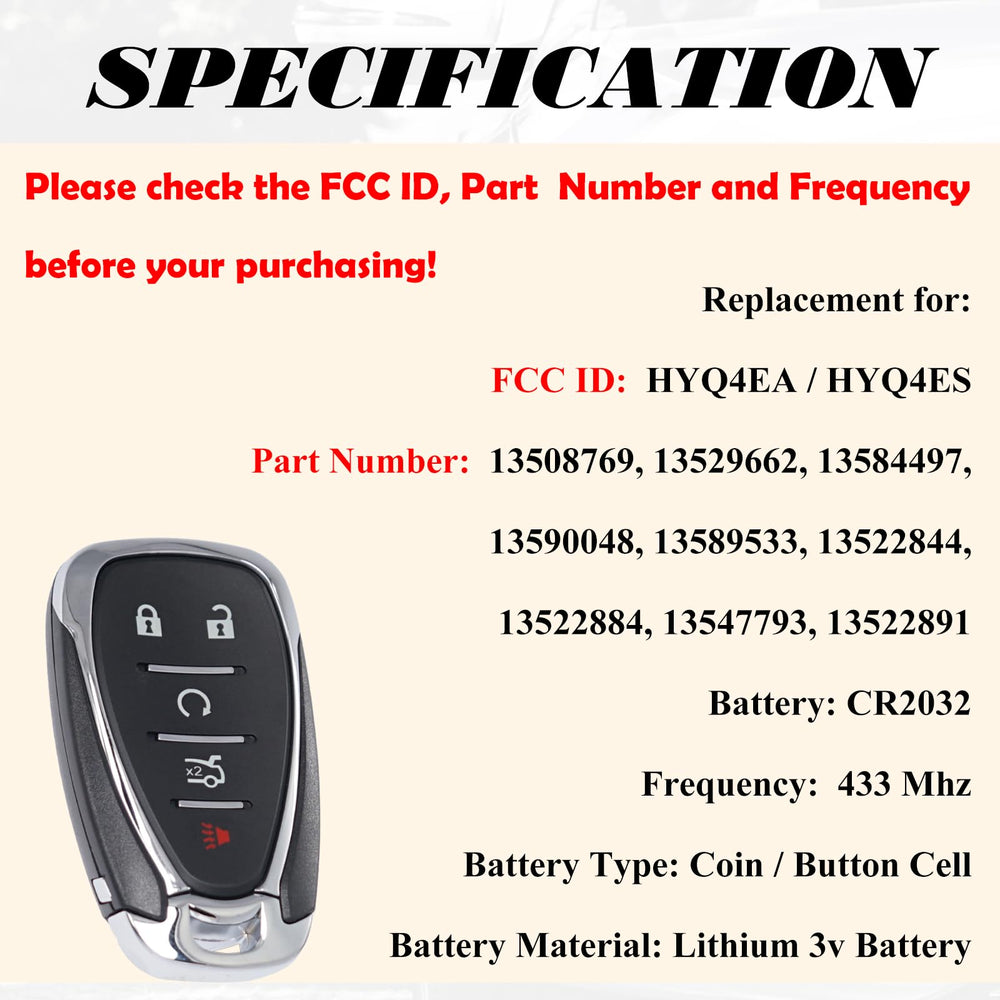 SUPALAND key fob battery preinstalled for quick setup and use.