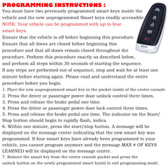 SUPALAND key fob for Lincoln MKT 2013-2019 with ready-to-program design