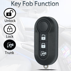 SUPALAND key fob shell easy installation for quick swap