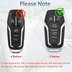 SUPALAND key fob shell for F-150 top view, secure housing reduces wear