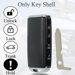 SUPALAND key fob shell for Mazda 6 with simple installation.