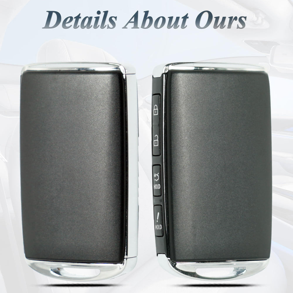 SUPALAND fob shell for Mazda CX-3 with sturdy construction.